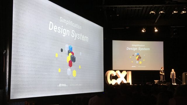 Strichpunkt präsentiert auf der CXI das Designsystem für DHL