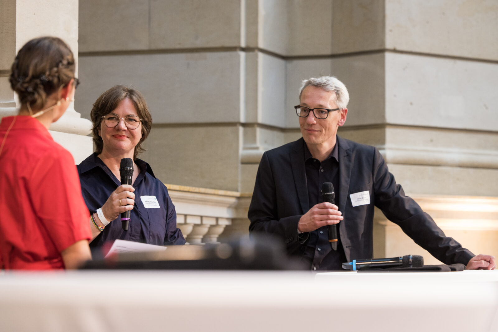 Jakob Maser im Gespräch mit Prof. Barbara Kotte