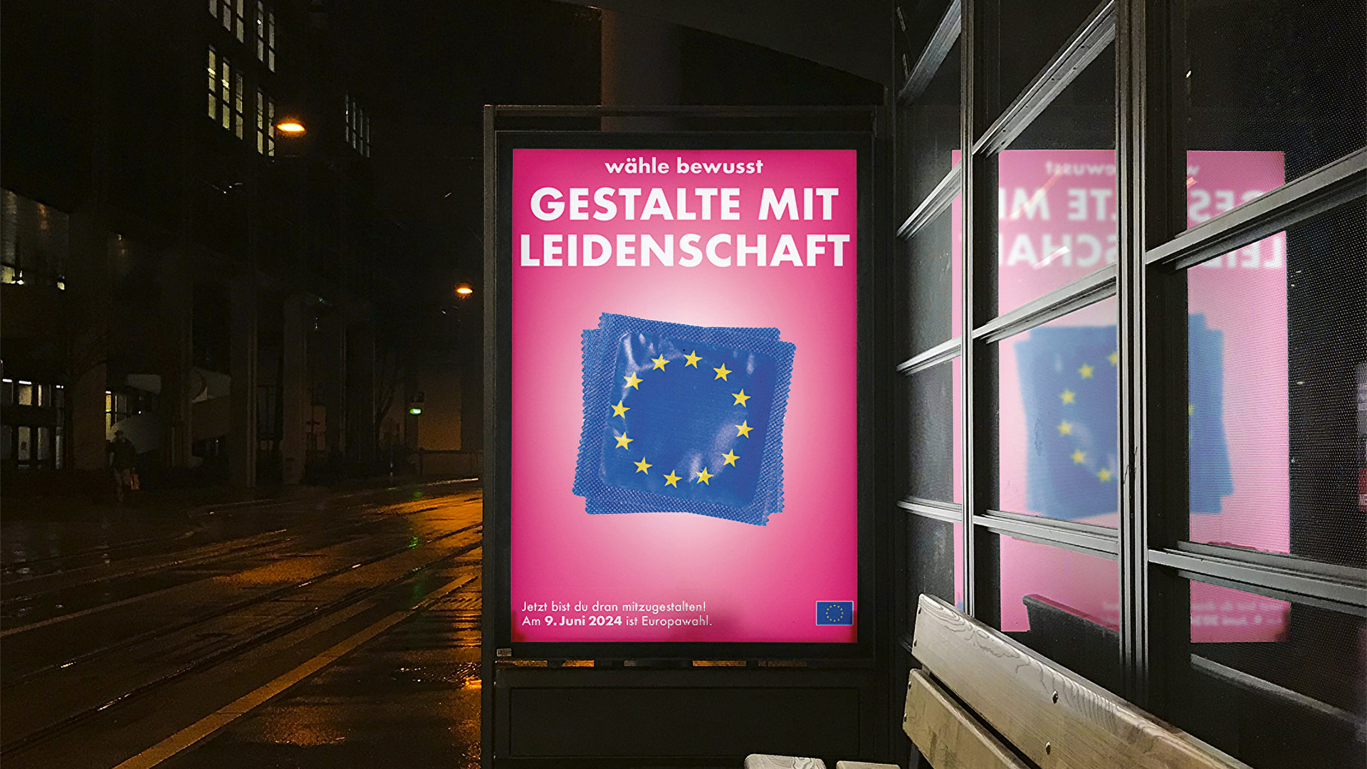 Plakatentwürfe Wintersemester 2023/24 Europawahl