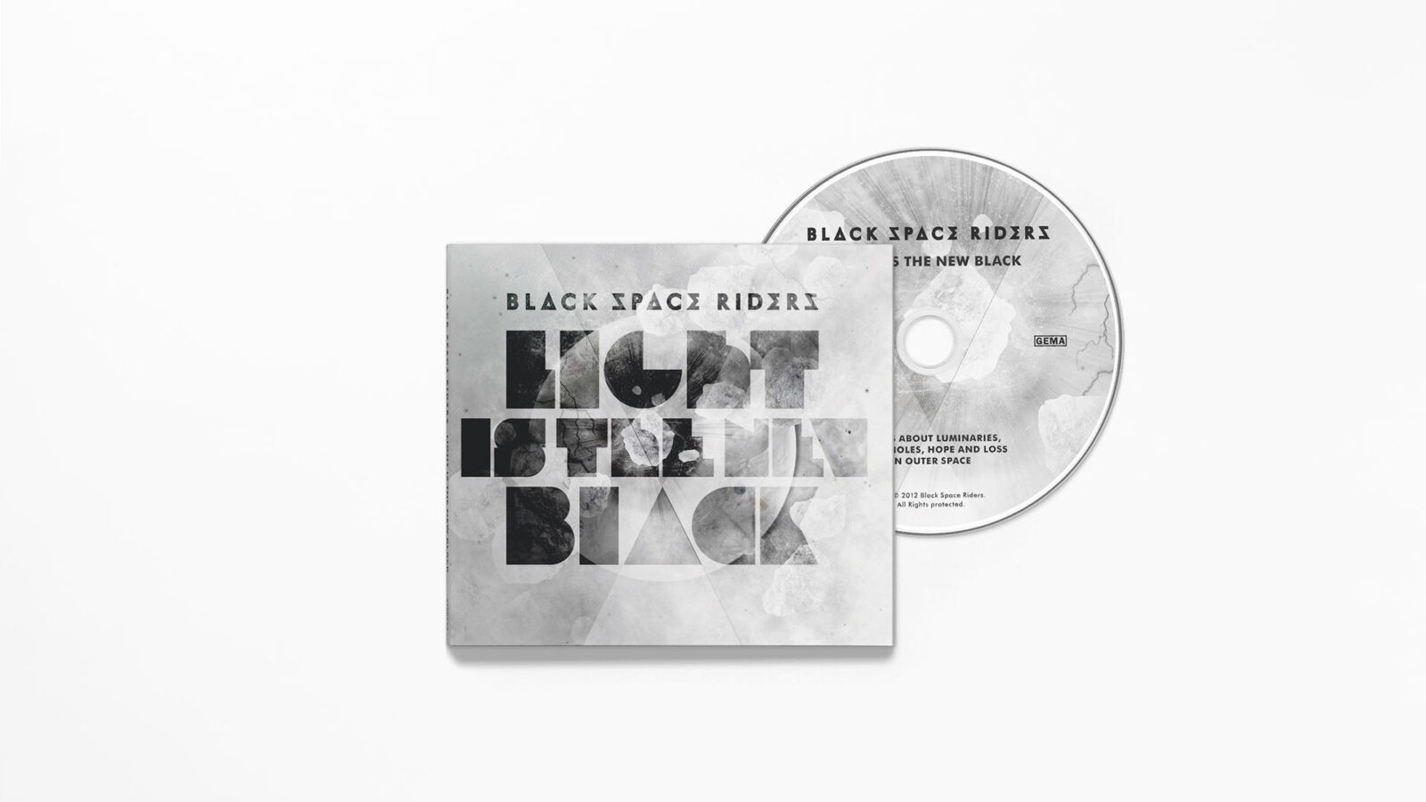 Album Design für Black Space Riders