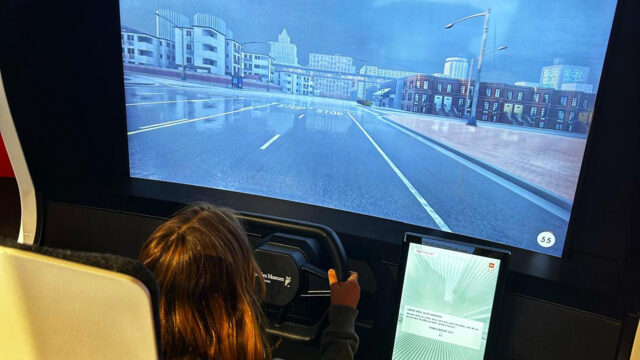 Simulation autonomes Fahren im Deutschen Museum Bonn
