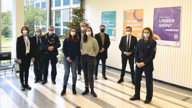 Pressefoto der Polizei Münster, Sommersemester 2021 an der MSD