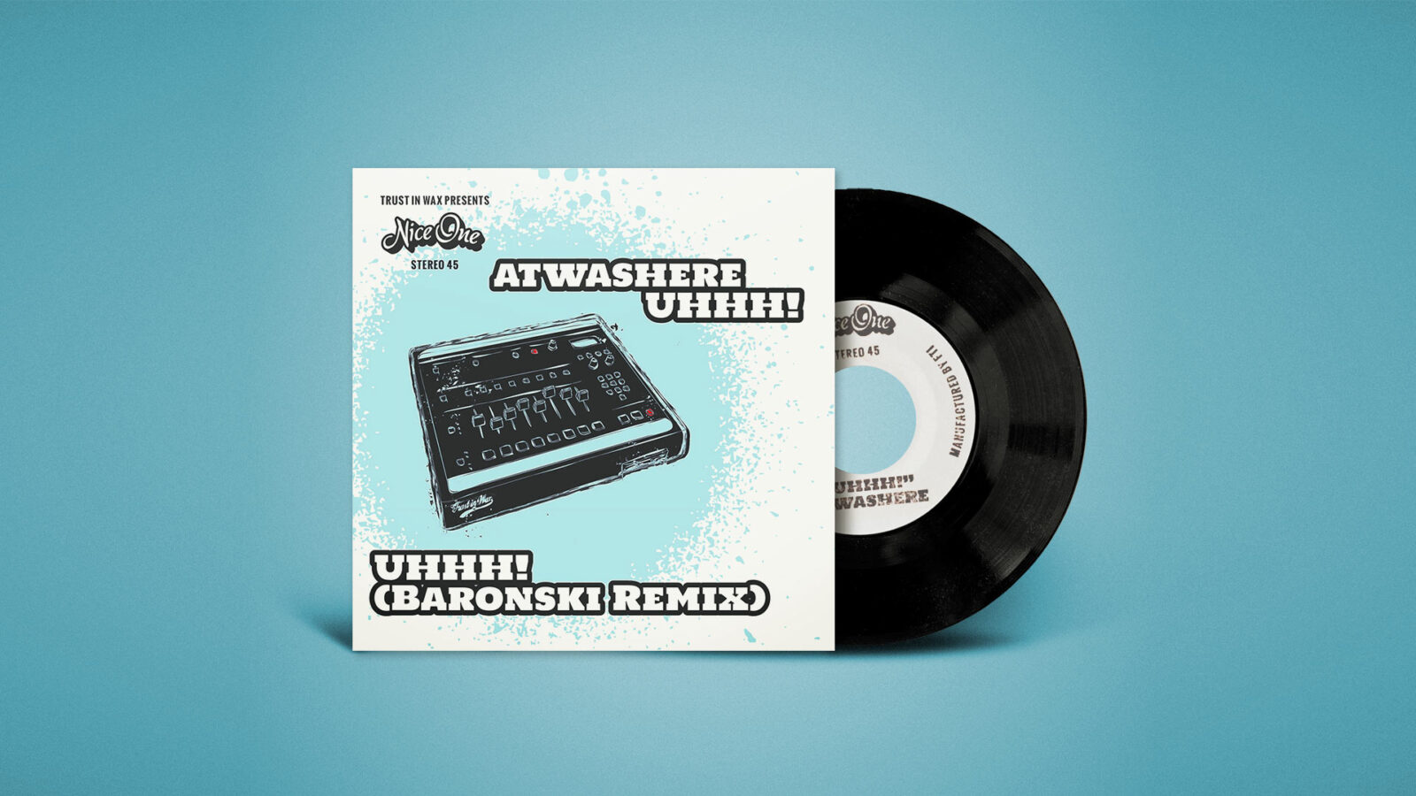 Atwashere “Uhhh!” (+ Baronski Remix) Vinyl 7