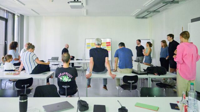 Hothouse KI Workshop zu künstlicher Intelligenz mit LIVING CONCEPT Werbeagentur an der Münster School of Design FH Münster